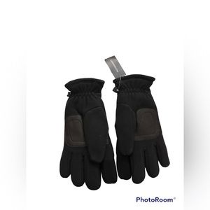 Lands End Women’s Black Fleece EZ- Tech Gloves| Size: S/M